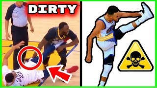 Why the Warriors are the DIRTIEST and MOST ROTTEN TEAM in NBA History STEPH CURRY KICKS [upl. by Sirovaj]