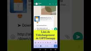 GBWhatsapp Apk Générer Le LIEN de Téléchargement [upl. by Lauder]