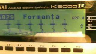 Kawai K5000 Rack Advanced Additive Synthesizer [upl. by See]