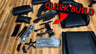 Shahoo Gaming Chair  Assembly amp Review [upl. by Oirevlis811]