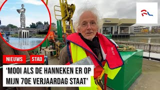 Eerste metingen op Wantij voor plaatsing Hanneken van Dordt [upl. by Ches]