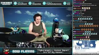 The8BitDrummer plays quot「Cyberangel」—— Honkai Impact 3rd OST（By Hanser）quot  Honkai Impact 3rd [upl. by Laumas205]