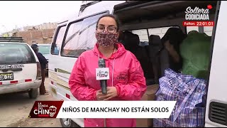 La Banda del Chino Niños de Manchay recibieron enorme ayuda de muchos peruanos generosos HOY [upl. by Safoelc906]