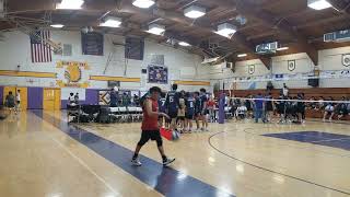 Orestimba Volleyball Tournament Merrill West High vs Livingston Set 3 of 3 [upl. by Rento737]