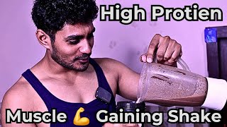 Best High Protein Shake for Building Muscle Fast 💪 Tasty Protein Shake😍 [upl. by Lasley]