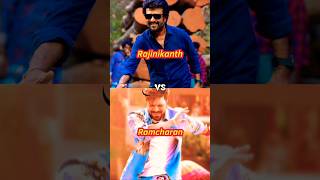 Rajinikanth 🆚 Ramcharan full comparison💥tamil shortvideo vettaiyan viralreels tamilstar [upl. by Harrietta]