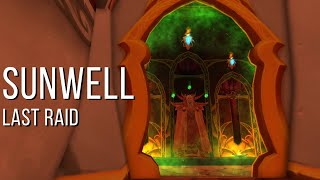 Last Sunwell Raid  WOTLK Prepatch  Arcane Mage  TBC  141 [upl. by Hoagland924]