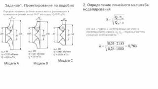 Проектирование насоса по подобию [upl. by Ahsote707]