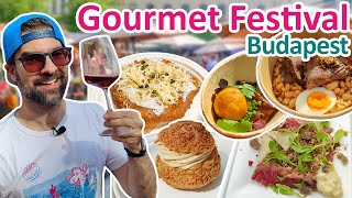 Eating at 10 PRESTIGIOUS Food Places of BUDAPEST in A DAY  Gourmet Festival 2024 [upl. by Kulda819]