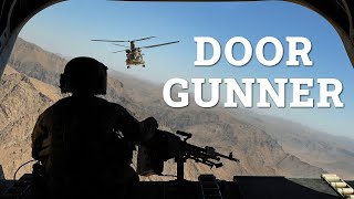 Chinook Door Gunner in Action over Afghanistan [upl. by Diego]