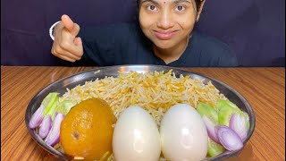 EATING SHOWEGG BIRIYANI WITH SALADSUPER TESTY AND DELICIOUS BIRIYANI ❤️❤️ [upl. by Hnib]