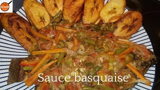 Sauce basquaise poisson tilapia [upl. by Adnirak]