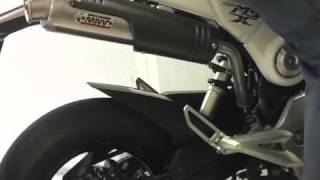 HONDA MSX 125 GROM 2013  STOCK vs MIVV XCONE [upl. by Nal]