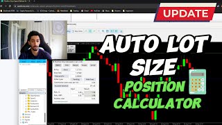 Free Automatic Position Lot Size Calculator For MT4MT5 [upl. by Naujej587]