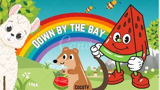 down by the bay where the watermelons growdown by the bay songCocoTV [upl. by Yancey29]