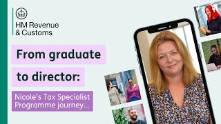 Tax Specialist Programme Graduate to HMRC Director Nicole’s rewarding career journey [upl. by Lynsey]