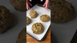 RECREANDO LAS COOKIES DE LEVAIN BAKERY Receta shorts nyc levainbakery [upl. by Durward]