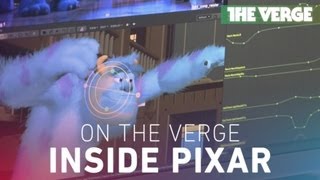 On The Verge inside Pixar Animation Studios with Monsters University [upl. by Hsemar]