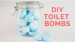 Como hacer pastillas efervescentes para inodoros limpios Toilet Bombs [upl. by Pascasia531]