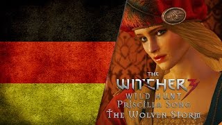 The Witcher 3  Priscillas Song  The Wolven Storm German LANGUAGE [upl. by Sallee]