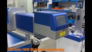 600600mm Large Working Area Desktop DAVI 100W 3D Galvo CO2 Laser Marking Engraving Cutting Machine [upl. by Roseann]