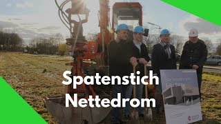 Spatenstich für EKartbahn Nettedrom am Nettebad Osnabrück [upl. by Niad611]