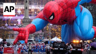 Macy’s Thanksgiving Day Parade kicks off a century after its first trip through Manhattan [upl. by Sheila]