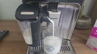 Philips Kahve Makinesi Latte Macchiato Nasıl Yapılır [upl. by Htiek]