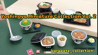 Yoshinoya Miniature Collection Vol 2 [upl. by Ellenehs]