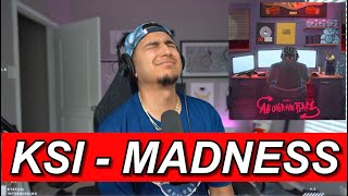 EVERYONE HYPED THIS ONE  KSI quotMADNESSquot FIRST REACTION  REVIEW [upl. by Gladys]