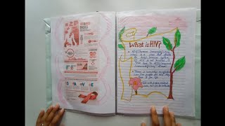 Investigatory project work on AIDSBiology CBSE Class 12th Pdf link in description [upl. by Yetac673]