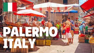 Palermo Sicily — Italy Walking Tour 4K 🇮🇹 [upl. by Wamsley795]