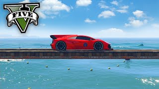 GTA V Online MEGA RAMPAS e EQUILÍBRIO DE SUPER  Corrida DAORA 102 [upl. by Ihteerp163]