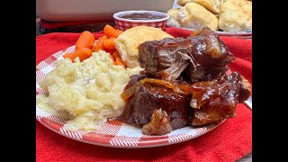 Easy Oven Baked Country Style Pork Ribs Recipe [upl. by Leopoldeen]