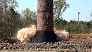 DEMOLITION  Wellington Mill Chimney [upl. by Ule]