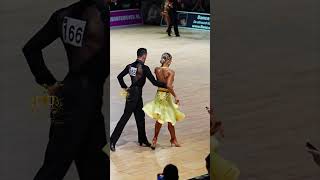 Dutch Open 2023  Salvo Sinardi amp Sasha Kondrashova dance internationallatin dancer dance [upl. by Aillil]