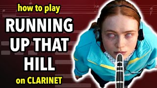 How to play Running Up That Hill on Clarinet  Clarified [upl. by Anael]