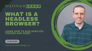 What is a headless browser How do you run Headless Chrome [upl. by Attolrac]