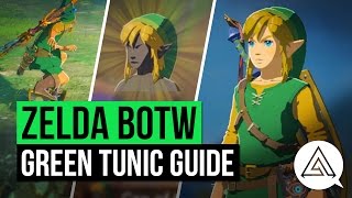 Zelda Breath of the Wild  How to Get the Iconic Green Tunic Without Amiibo [upl. by Euqirat506]