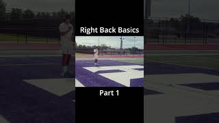 Right Back Basics Part 1 soccertutorial [upl. by Aaronson]