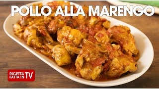 POLLO ALLA MARENGO di Benedetta Rossi  Ricetta TV Fatto in Casa per Voi [upl. by Iffar]