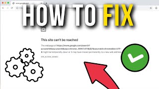 How To Fix This Site Cant Be Reached Chrome Edge Brace OperaGX Firefox [upl. by Ela78]