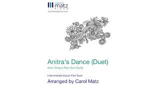 Anitras Dance – Piano Duet [upl. by Yirinec229]