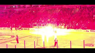 belfast giants players entrances vs glasgow clan 281323 [upl. by Strong]