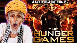 Villagers React to The Hunger Games  FirstTime Movie Night Surprise React 20 [upl. by Bruell]