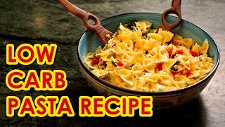 Recipe  Easy low carb vegetarian pasta [upl. by Trixie]