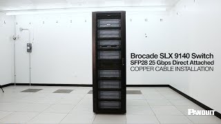 Brocade SLX 9140 Switch App Note Video [upl. by Tuesday]