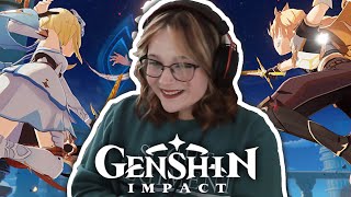 Anime Fan PLAYS Genshin Impact for the First time [upl. by Brockie460]