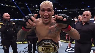 UFC 269 Charles Oliveira Octagon Interview [upl. by Kirima]