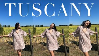 italy vlog tuscany siena castiglion del bosco and pienza [upl. by Egoreg]